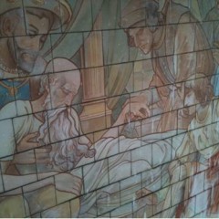 Tiled Panels at York Art Gallery.