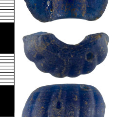 Record photograph of a Roman Melon bead