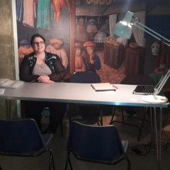 Kerrie Hoffman eager and ready to go at her first finds day