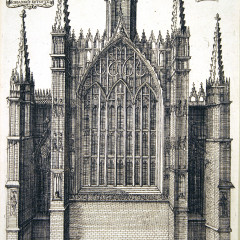 The East Profpect of the Church of St. Peter of Yorke, Daniel King (YORAG : R1851)