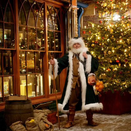 Green Father Christmas