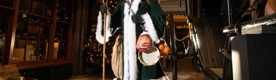 Green Father Christmas