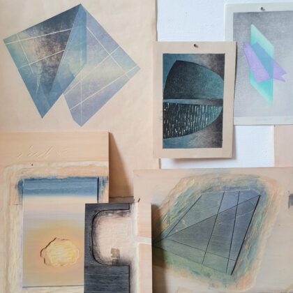 Paddling in the Surf