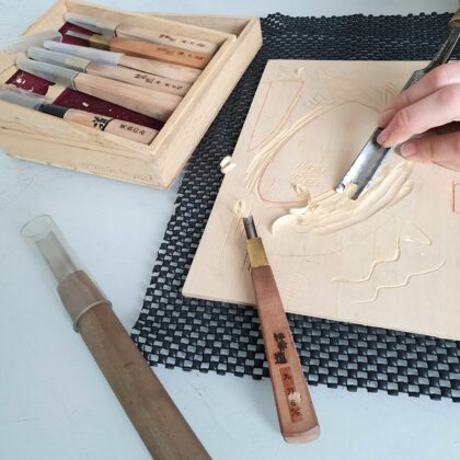 Paddle in the Surf: Mokuhanga Printmaking 